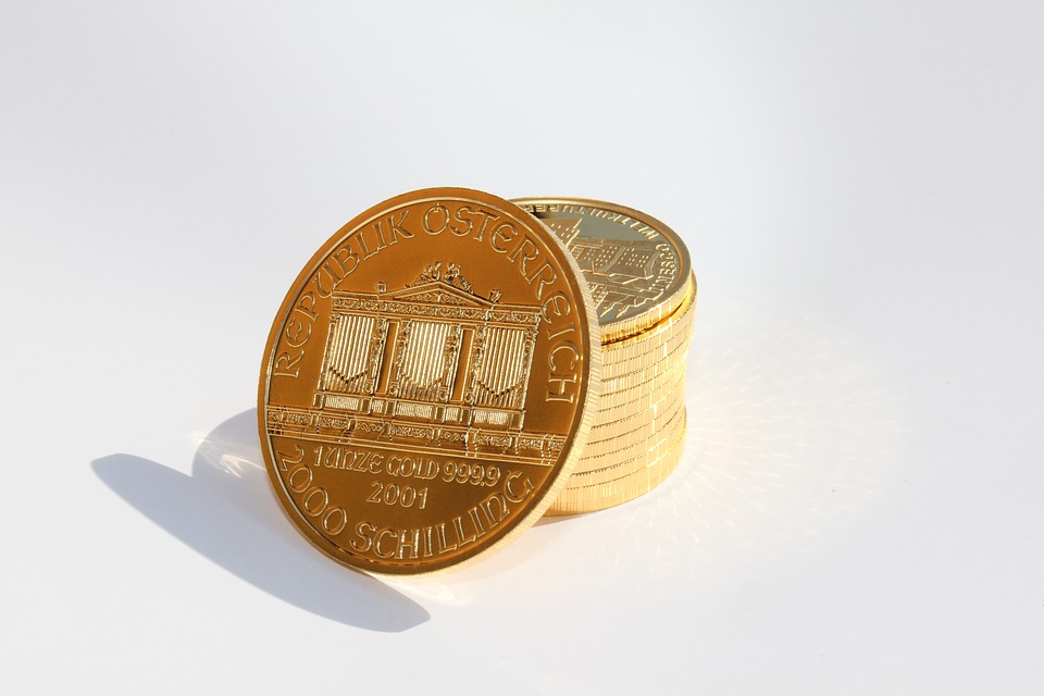 mince zlaté